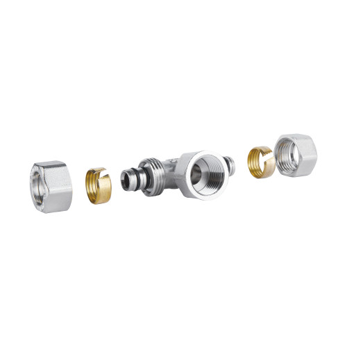 Тройник обжимной Thermo Alliance Standart 16х1/2