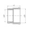 Муфта редукционная Thermo Alliance Forte 1 1/2х1 Муфта редукционная Thermo Alliance Forte 1 1/2х1