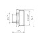 Ниппель редукционный Thermo Alliance Forte 1 1/2х3/4 Ниппель редукционный Thermo Alliance Forte 1 1/2х3/4