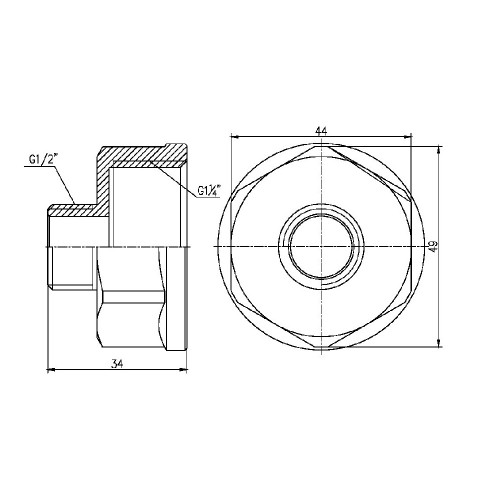 Переход Thermo Alliance Forte 1