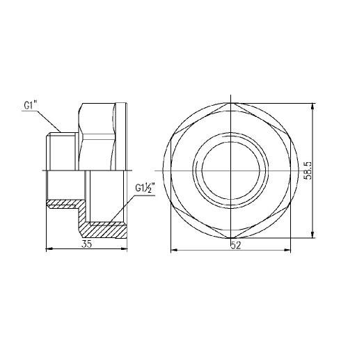 Переход Thermo Alliance Forte 1