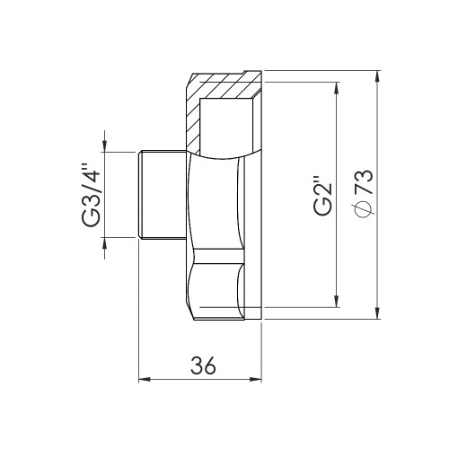 Переход Thermo Alliance Forte 2