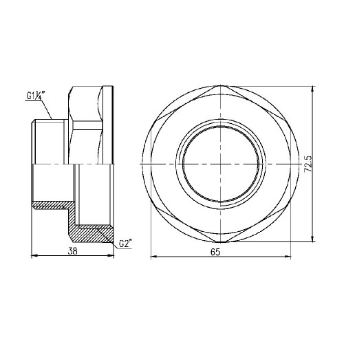 Переход Thermo Alliance Forte 2