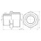 Ниппель редукционный Thermo Alliance Forte 3/4 Ниппель редукционный Thermo Alliance Forte 3/4