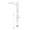 Гибкая подводка для воды Thermo Alliance Standart М10 30 см (пара) SD396W30