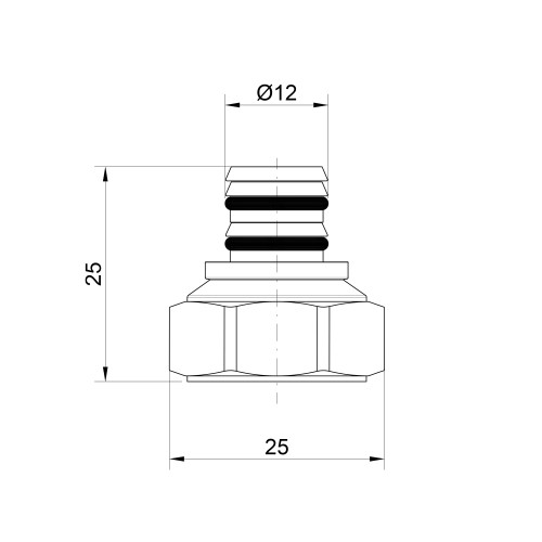 Наконечник Icma 1/2 Наконечник Icma 1/2