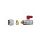 Кран шаровой обжимной Thermo Alliance Forte 16х1/2