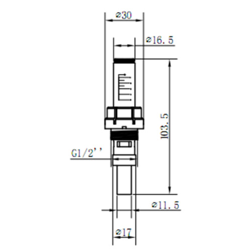 Расходомер Thermo Alliance Standart 1/2 Расходомер Thermo Alliance Standart 1/2