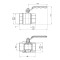Кран шаровой Thermo Alliance Standart 2 Кран шаровой Thermo Alliance Standart 2