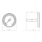 Термометр Thermo Alliance Standart 120°С 63 мм 1/2 Термометр Thermo Alliance Standart 120°С 63 мм 1/2