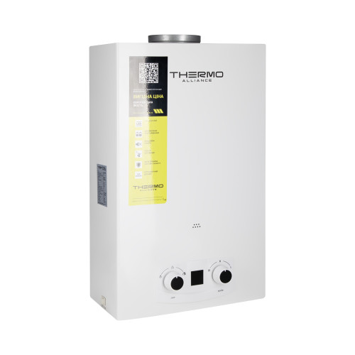Колонка газовая дымоходная Thermo Alliance JSD20-10QB 10 л EURO Колонка газовая дымоходная Thermo Alliance JSD20-10QB 10 л EURO