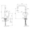 Смеситель для кухни Lidz Nicole 014F1 (k35) LDNIC014F1CRM22010 Chrome