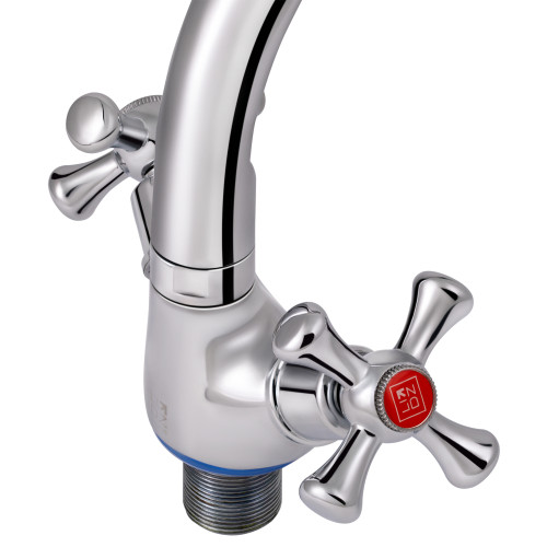 Смеситель для кухни Lidz Lamb 276F двухвентильный LDLAM276FCRM22019 Chrome Смеситель для кухни Lidz Lamb 276F двухвентильный LDLAM276FCRM22019 Chrome