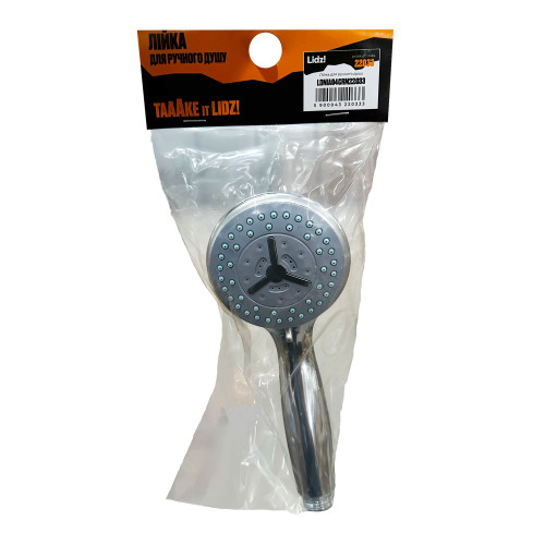 Лейка для ручного душа Lidz Niagara 04 85 мм округлая LDNIA04CRM22033 Chrome