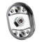 Полка универсальная Lidz Oreo 0901 стеклянная (52*12 см) LDORE0901CRM22178 Chrome Полка универсальная Lidz Oreo 0901 стеклянная (52*12 см) LDORE0901CRM22178 Chrome