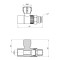Кран шаровой радиаторный PPR Thermo Alliance 20х1/2 Кран шаровой радиаторный PPR Thermo Alliance 20х1/2