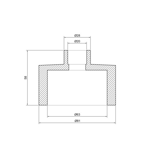 Муфта PPR Thermo Alliance 63х20 Муфта PPR Thermo Alliance 63х20