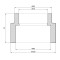 Муфта PPR Thermo Alliance 90х75 Муфта PPR Thermo Alliance 90х75