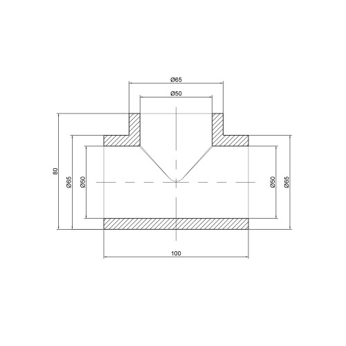 Тройник PPR Thermo Alliance 50 Тройник PPR Thermo Alliance 50
