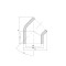 Уголок PPR Thermo Alliance 50, 45° Уголок PPR Thermo Alliance 50, 45°