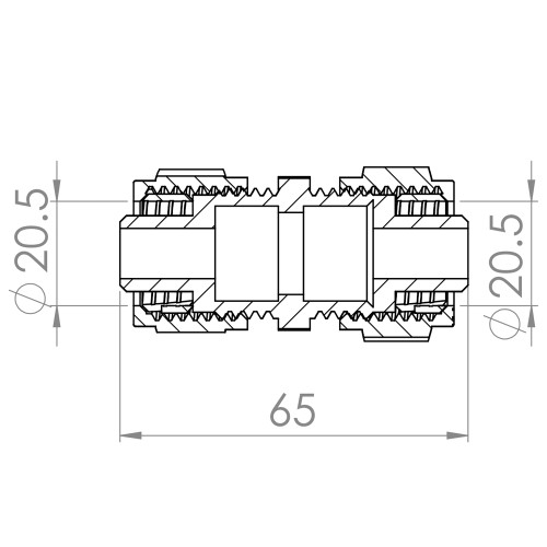 Муфта обжимная Thermo Alliance Forte 20 SF170W2020 Муфта обжимная Thermo Alliance Forte 20 SF170W2020