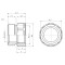 Муфта обжимная Thermo Alliance Forte 20х1/2 Муфта обжимная Thermo Alliance Forte 20х1/2