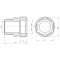 Муфта обжимная Thermo Alliance Forte 20х1/2