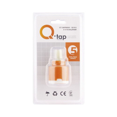 Картридж для смесителя Qtap Spojeni 35 мм QT35MMECO Картридж для смесителя Qtap Spojeni 35 мм QT35MMECO