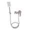 Смеситель для душа Lidz Kubis 010 (с душевым гарнитуром) (k35) LDKUB010NKS28535 Nickel