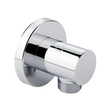 Подключение для шланга Qtap Spojeni округлое QTCRMB030 Chrome Подключение для шланга Qtap Spojeni округлое QTCRMB030 Chrome