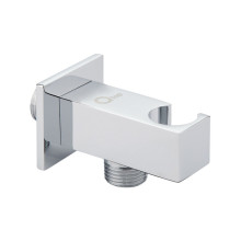 Подключение с держателем для шланга Qtap Spojeni прямоугольное QTCRMBH130 Chrome (Fixsit) Подключение с держателем для шланга Qtap Spojeni прямоугольное QTCRMBH130 Chrome (Fixsit)