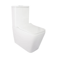 Унитаз-компакт Qtap Crow безободковый с сиденьем Soft-close QT05222170W Унитаз-компакт Qtap Crow безободковый с сиденьем Soft-close QT05222170W