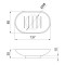 Мыльница Lidz Oreo 0210 (матовое стекло) LDORE0210CRM32454 Chrome Мыльница Lidz Oreo 0210 (матовое стекло) LDORE0210CRM32454 Chrome