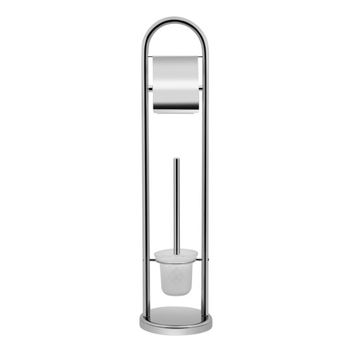 Ёршик Lidz Oreo 0507 напольный (матовое стекло) LDORE0507CRM32480 Chrome