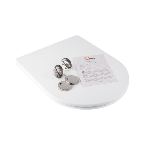 Сиденье для унитаза Qtap (Jay 520,640, Swan 520,640) с микролифтом Slim QT1699SC5176W Сиденье для унитаза Qtap (Jay 520,640, Swan 520,640) с микролифтом Slim QT1699SC5176W