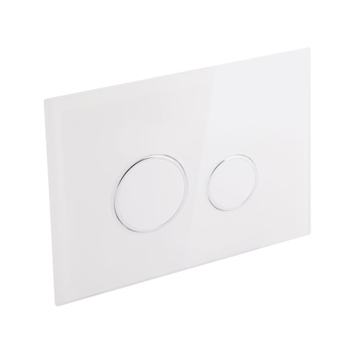 Панель смыва для унитаза Qtap Nest QT0111V1164GW