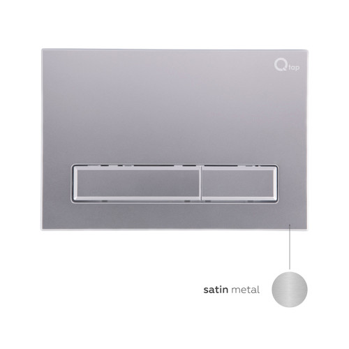 Панель смыва для унитаза Qtap Nest QT0111M08382SAT Панель смыва для унитаза Qtap Nest QT0111M08382SAT