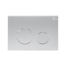 Панель смыва для унитаза Qtap Nest QT0111M11111SAT Панель смыва для унитаза Qtap Nest QT0111M11111SAT