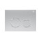 Панель смыва для унитаза Qtap Nest QT0111M11111SAT Панель смыва для унитаза Qtap Nest QT0111M11111SAT