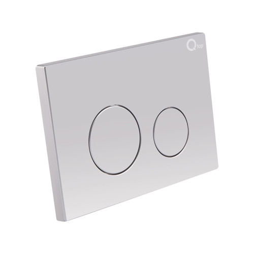 Панель смыва для унитаза Qtap Nest QT0111M11111SAT Панель смыва для унитаза Qtap Nest QT0111M11111SAT