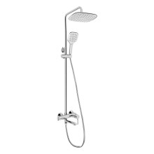 Душевая система универсальная Qtap Grand на три потребителя (с изливом) QTGRACRM1004 Chrome Душевая система универсальная Qtap Grand на три потребителя (с изливом) QTGRACRM1004 Chrome
