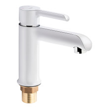 Смеситель для раковины Qtap Grand QTGRAWCR001F Chrome/White Смеситель для раковины Qtap Grand QTGRAWCR001F Chrome/White