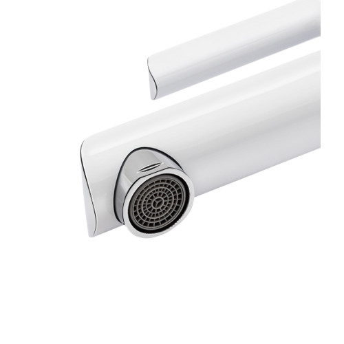 Смеситель для раковины Qtap Grand QTGRAWCR001F Chrome/White