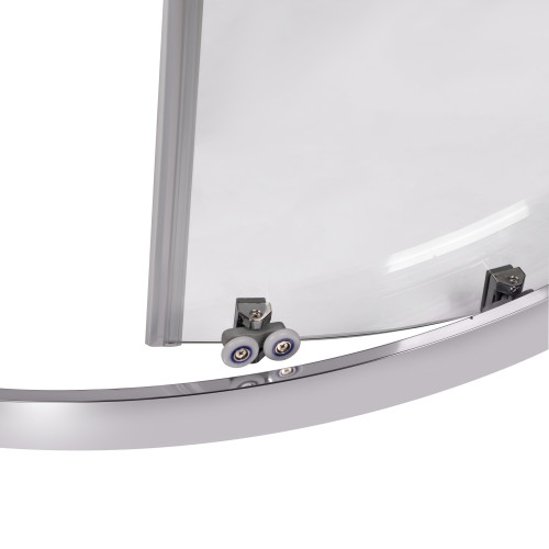 Душевая кабина Qtap Taurus CRM1011AC6 100х100 см, стекло Clear 6 мм покрытие CalcLess, без поддона