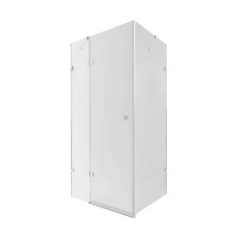 Душевая кабина Qtap Capricorn CRM1018RC6 100х80 см, стекло Clear 6 мм, CalcLess, без поддона Душевая кабина Qtap Capricorn CRM1018RC6 100х80 см, стекло Clear 6 мм, CalcLess, без поддона