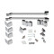 Душевая кабина Qtap Capricorn CRM1018RC6 100х80 см, стекло Clear 6 мм, CalcLess, без поддона Душевая кабина Qtap Capricorn CRM1018RC6 100х80 см, стекло Clear 6 мм, CalcLess, без поддона