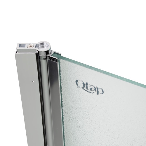 Штора на ванну Qtap Standard CRM407513APL стекло Pear 6 мм, 75х140 см, левая Штора на ванну Qtap Standard CRM407513APL стекло Pear 6 мм, 75х140 см, левая