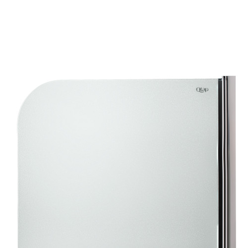 Штора на ванну Qtap Standard CRM407513APR стекло Pear 6 мм, 75х140 см, правая