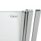 Штора на ванну Qtap Standard CRM407513APR стекло Pear 6 мм, 75х140 см, правая