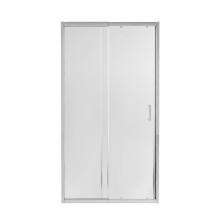 Душевая дверь в нишу Qtap Taurus CRM201-11.C6 97-108x200 см, стекло Clear 6 мм, покрытие CalcLess